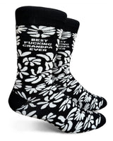 GROOVY THINGS Co. Brand Men’s BEST FUCKING GRANDPA EVER Socks - Novelty Socks And Slippers
