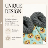 GOLDEN RETRIEVER Dog Ladies Non-Slip Slippers COMFIES BRAND By E&S Pets