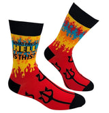 WHAT FRESH HELL IS THIS? Men’s Socks Fabdaz Brand