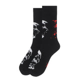Halloween Men's Crew Socks Parquet Brand (CHOOSE FROM 15+ STYLES)