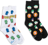 SOUTH PARK Adult Unisex 2 Pair Of Crew Socks Kenny, Stan, Kyle, Eric ODD SOX Brand