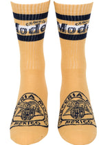 MODELO BEER Men’s 2 Pair Of Socks ESPIRITU LUCHADOR - Novelty Socks And Slippers