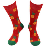PINEAPPLE Men's Socks PINEAPPLES ALL OVER PARQUET BRAND