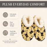BLACK CHIHUAHUA Dog Ladies Non-Slip Slippers COMFIES BRAND By E&S Pets