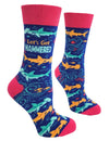 LET’S GET HAMMERED Ladies Drinking Socks FABDAZ Brand