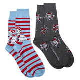 RUDOLPH THE RED NOSED REINDEER Men’s 2 Pair Of Christmas Socks With BUMBLE - Novelty Socks And Slippers