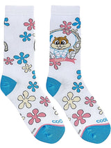 COOL SOCKS BRAND Ladies SPONGEBOB SQUAREPANTS Socks 'BABY SANDY' - Novelty Socks for Less