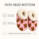 YORKIE Dog Ladies Non-Slip Slippers COMFIES BRAND By E&S Pets
