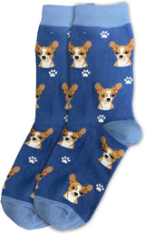 TAN CHIHUAHUA Dog Adult Unisex Socks By E&S Pets Choose Style