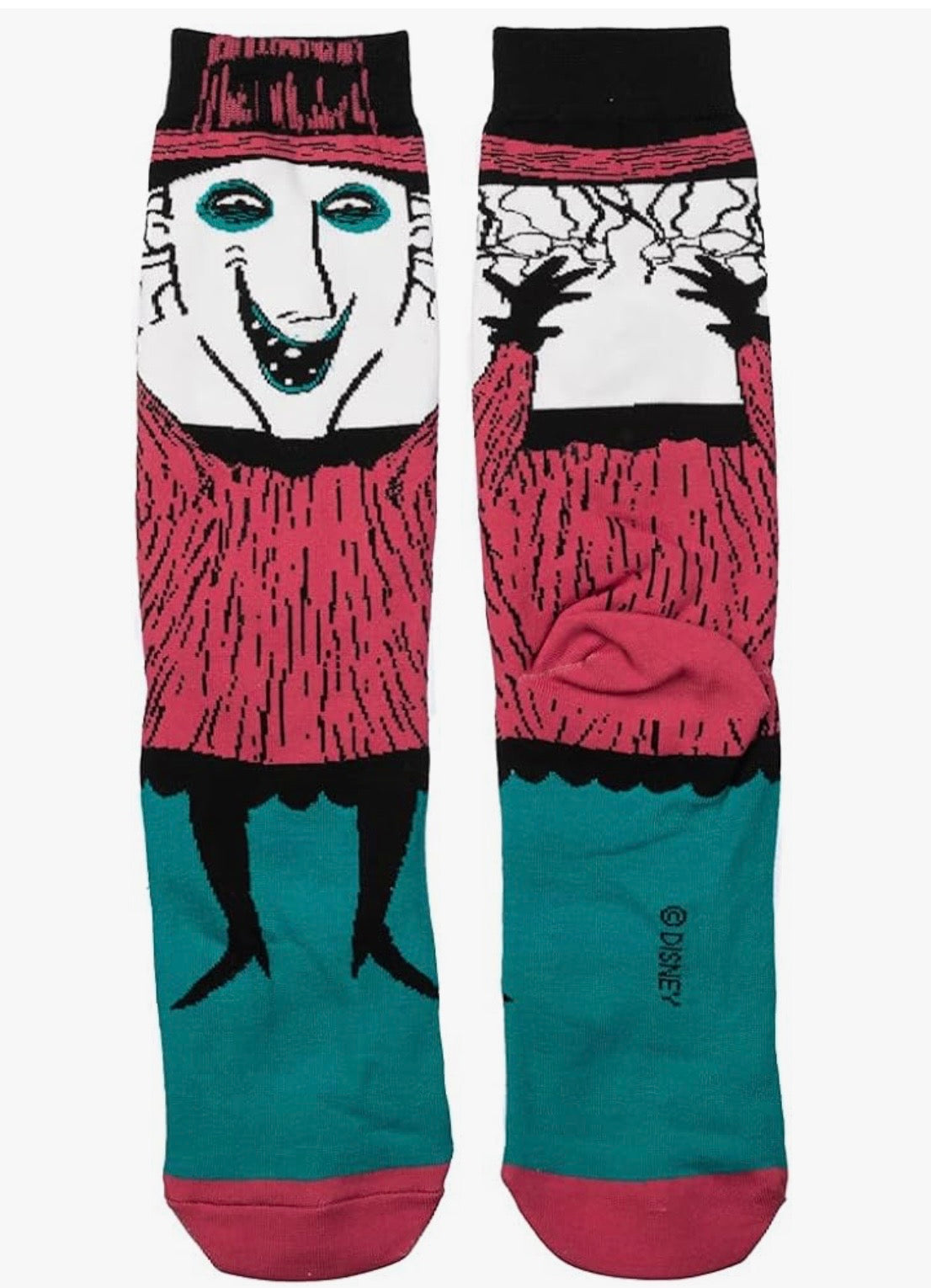 DISNEY THE NIGHTMARE BEFORE CHRISTMAS Men’s SHOCK 360 Socks BIOWORLD Brand - Novelty Socks And Slippers