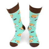 SMORES Men's Socks SMORES ALL OVER PARQUET BRAND