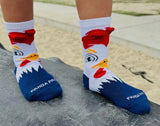 ROOSTER Kids Unisex Socks Age 3-5 Sock Panda Brand - Novelty Socks And Slippers