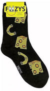 FOOZYS Brand Ladies MACARONI & CHEESE Socks - Novelty Socks And Slippers