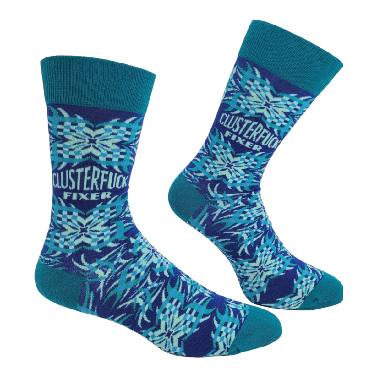 CLUSTERFUCK FIXER Men’s Socks Fabdaz Brand