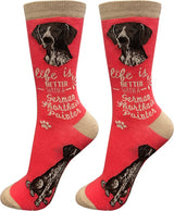 GERMAN SHORTHAIRED POINTER Dog Adult Unisex Socks Choose Style