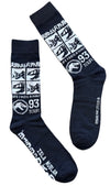 JURASSIC WORLD Movie Men’s Socks ‘LIFE FINDS A WAY ‘93 Tour’ - Novelty Socks And Slippers