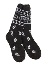 BANDANA Style Ladies Soft Cozy Socks WORLD’S SOFTEST SOCKS Brand (Choose Color)
