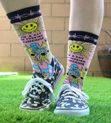 GROOVY THINGS Brand Ladies I’M A RAY OF FUCKING SUNSHINE Socks - Novelty Socks And Slippers