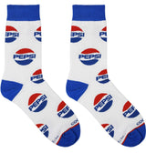 PEPSI LOGO All Over Unisex Socks COOL SOCKS Brand - Novelty Socks for Less