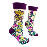 WILD AS HELL Ladies Socks FABDAZ Brand