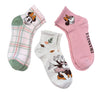 DISNEY Ladies MINNIE MOUSE THANKSGIVING 3 Pair Of Socks ‘THANKFUL’ - Novelty Socks And Slippers