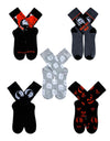 HALLOWEEN II Men’s 5 Pair Of MICHAEL MYERS Socks Gift Set 'SLAY ALL DAY'