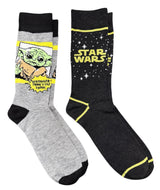 STAR WARS THE MANDALORIAN Men’s 2 Pair Of Socks STRONGER THAN YOU THINK’ - Novelty Socks And Slippers