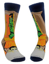 MONSTER IN MY CLOSET Men’s HALLOWEEN Socks SOCK PANDA Brand - Novelty Socks for Less