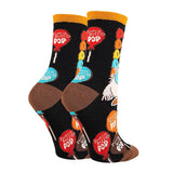TOOTSIE ROLL POP Ladies Socks MR. OWL Oooh Yeah Brand 'POPS POPS POPS POPS'
