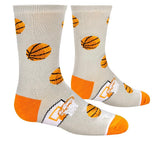 COOL SOCKS Brand Kids Unisex BASKETBALL Socks BASKETBALLS ALL OVER - Novelty Socks And Slippers