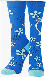 COOL SOCKS BRAND Ladies Spongebob Squarepants Socks 'BABY SQUIDWARD' - Novelty Socks for Less