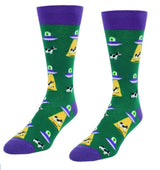 BEEF ABDUCTION Men’s ALIENS VS. COWS Socks HEADLINE Brand