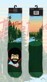 BOB ROSS Men’s Socks ODD SOX Brand ‘BOB ROSS SUNSET’ - Novelty Socks And Slippers