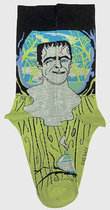 FRANKENSTEIN Men’s HALLOWEEN Socks SOCK PANDA Brand - Novelty Socks for Less
