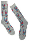 LOONEY TUNES Men’s BUGS BUNNY Socks - Novelty Socks And Slippers