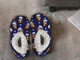 COMFIES BRAND LADIES JACK RUSSELL DOG NON-SKID SLIPPERS - Novelty Socks for Less