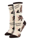 MAMA BEAR & BABY BEAR Ladies Socks SOCKSMITH Brand