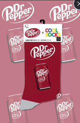 DR. PEPPER Soda Unisex Socks COOL SOCKS Brand Large Feet - Novelty Socks And Slippers