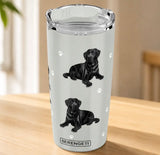 Dog & Cat Stainless Steel Ultimate 20 Oz. Hot & Cold Travel Mug Tumbler By E&S Pets (Choose From 40+ BREEDS)