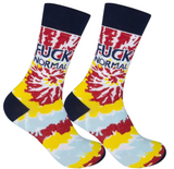 FUNATIC Brand Unisex Socks FUCK NORMAL - Novelty Socks And Slippers