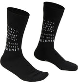 WHAT’D YOU SAY? Unisex ‘I’M SORRY WHAT LANGUAGE ARE YOU SPEAKING? IT SOUNDS LIKE TOTAL BULL$HIT’ Socks - Novelty Socks And Slippers
