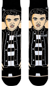 ELVIS PRESLEY MEN’S JAILHOUSE ROCK SOCKS ODD SOX BRAND - Novelty Socks for Less
