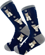 SCHNAUZER Dog Adult Unisex Socks By E&S Pets Choose Style