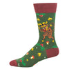 NAUGHTY KRAMPUS Men’s Christmas Socks SOCKSMITH Brand