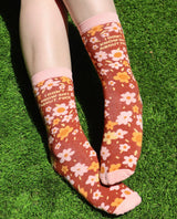GROOVY THINGS Brand Ladies I DON’T KNOW SHIT ABOUT FUCK Socks - Novelty Socks And Slippers