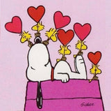 PEANUTS Men’s Snoopy VALENTINES DAY Socks ‘LOVE MAKES ME SICK’