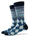 BEST GRANDPA EVER Men’s Socks Sock Harbor Brand - Novelty Socks And Slippers