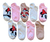 Disney MINNIE MOUSE Ladies 9 Pair Of Low Show Socks - Novelty Socks And Slippers