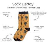 GERMAN SHORTHAIRED POINTER Dog Adult Unisex Socks Choose Style