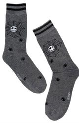 DISNEY THE NIGHTMARE BEFORE CHRISTMAS Men's JACK SKELLINGTON Halloween Socks (Choose Style)